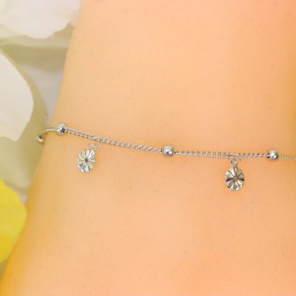 "Minimalist Anklet, Sleek & Modern Design, Women’s Fashion, YC110247-A - Picture 2 of 10